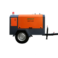 11.5m3 10bar Portable diesel air compressor for construction